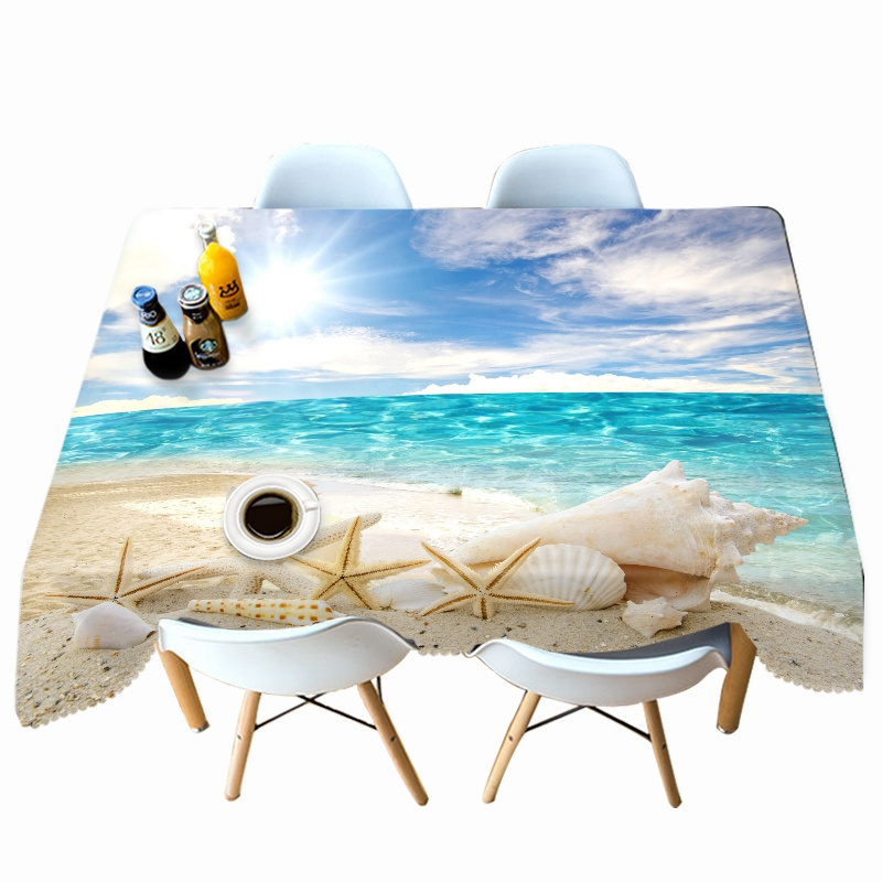 

Starfish - 3D Tablecloth, 140*140cm, 501 Original