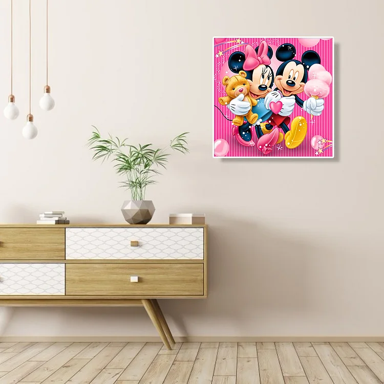 Diamond Painting Mickey Mouse 30x40 Envio Inmediato