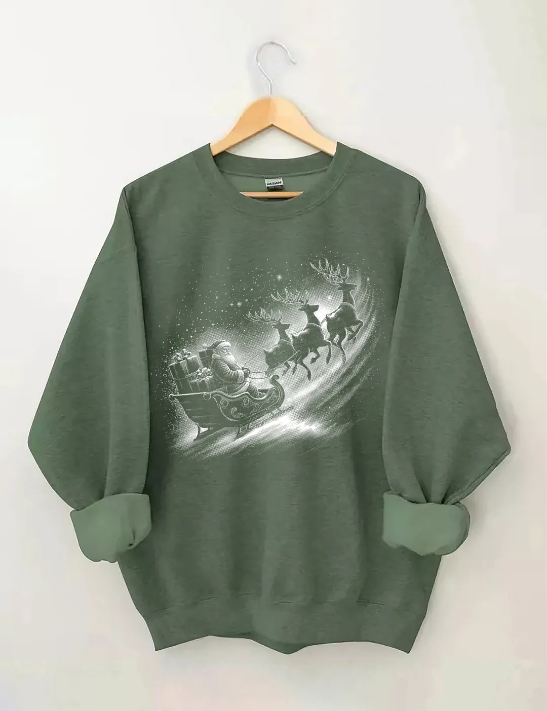 Santa Sleigh Ride Sweatshirt