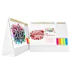 Festival DIY 12-Month Diamond Art Desk Calendar Creative Design
