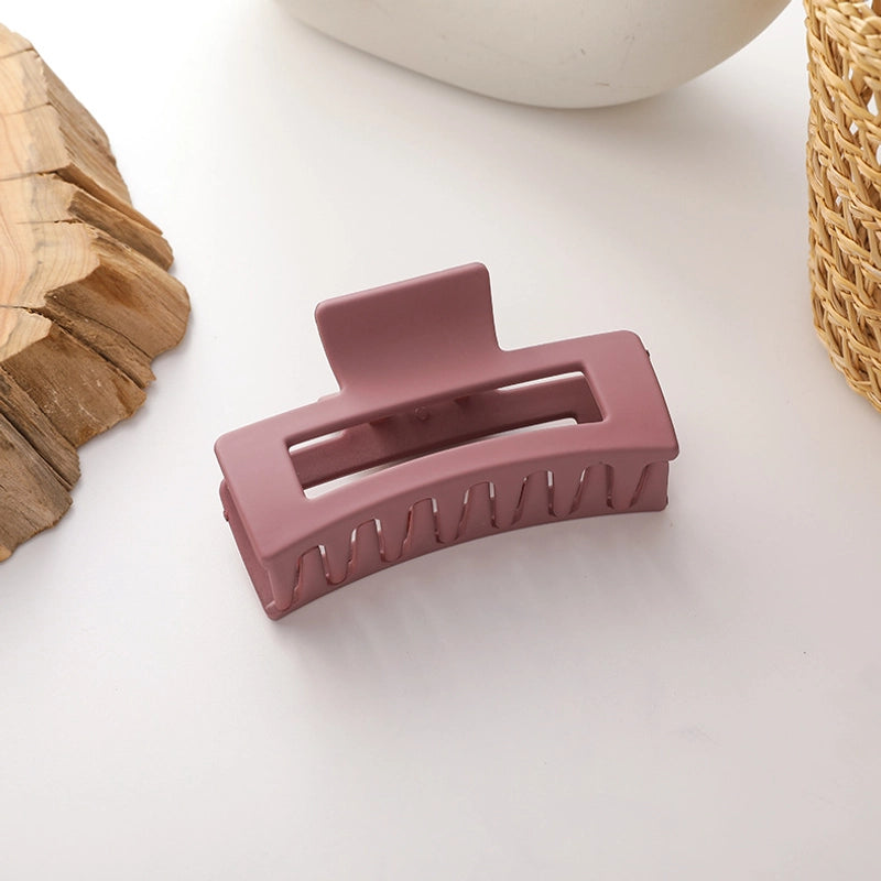 Korea Simple Square Type Back Head Plate Hair Ornaments Bath Shark Clip