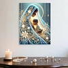 (Pre-Framed)Virgin Mary-Special Shape Diamond Painting Kit(30x40cm)