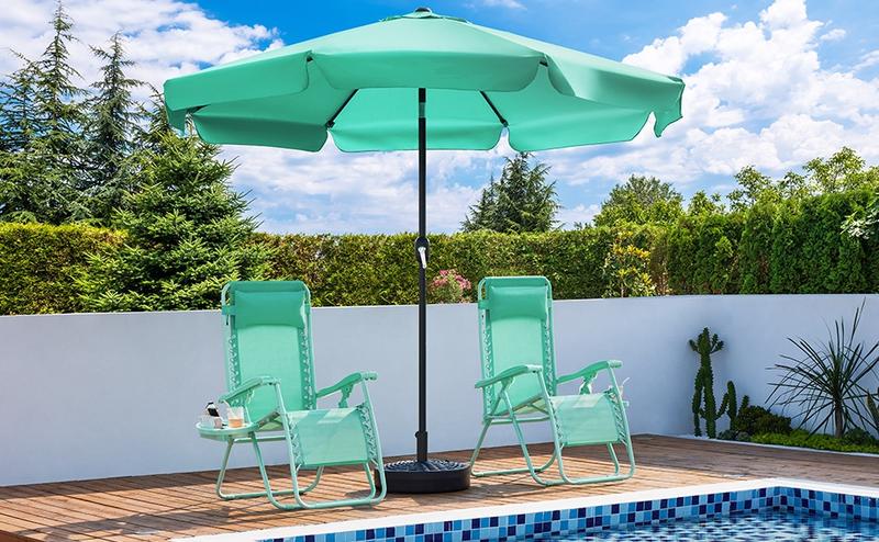 Product Introduction of Yaheetech 2pcs Zero Gravity Recliners. Outdoor Patio Reclining Lounge Chair with Cupholder/Pillow. Set of 2 Foldable Lounge Camping Chair 17
