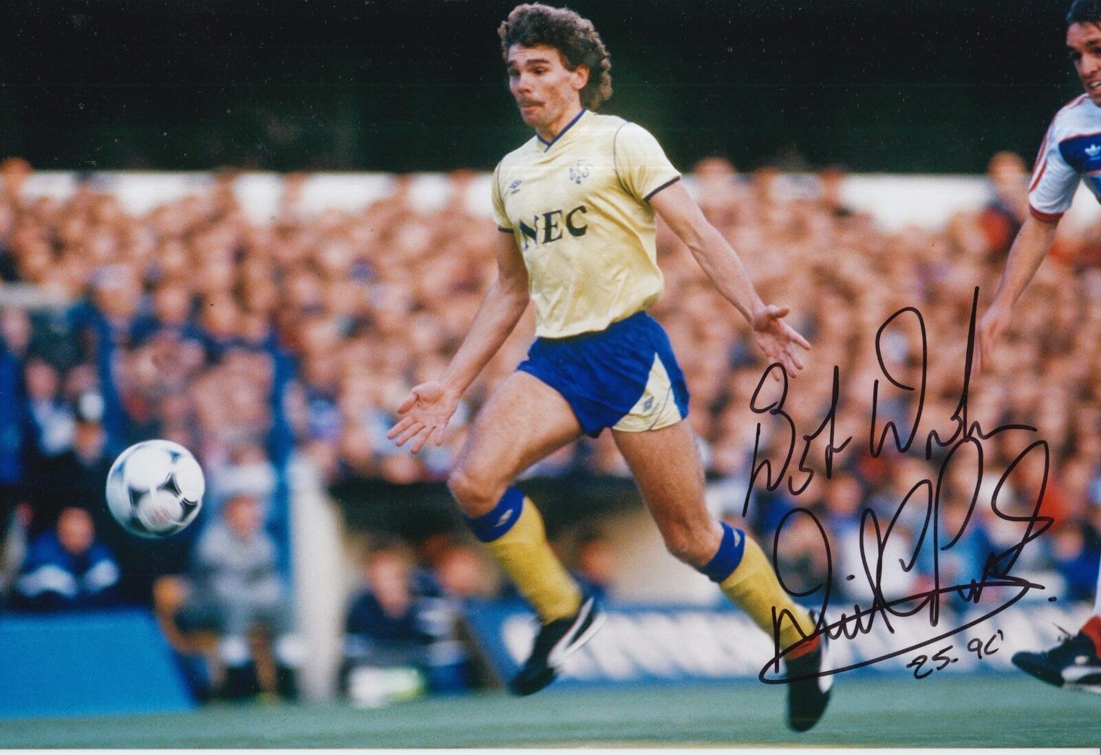 Neil Pointon Hand Signed Everton 12x8 Photo Poster painting 1.