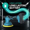 Cordless Car Buffer Polisher Kit with 8 Variable Speed for Detailing Polishing