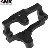 AMK TRX4M Upgrades Aluminum Alloy Steering Servo Mount Bracket for 1/18 RC Crawler Accessories 97054-1 Defense 97074-1 Bronc (Red)