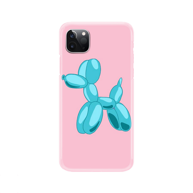 Blue Balloon In Poodle Shape, Poodle iPhone Case