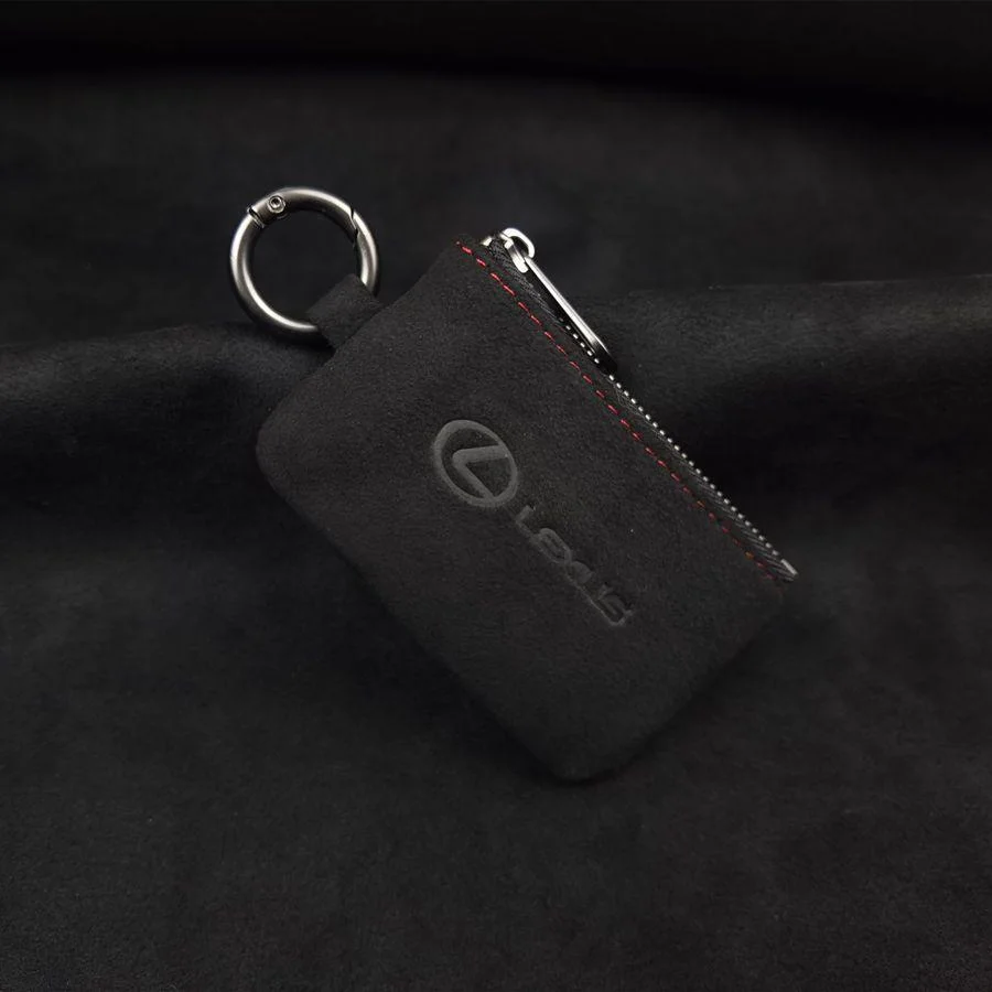 Car key high-end suede key bag