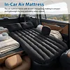 Inflatable Car Air Mattress Backseat Bed with Air Pump for Camping Road Trip