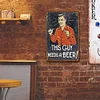 This Guy Needs A Beer - Vintage Metal Signs(12*16Inch)