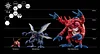 Atlur Kabuterimon Red - Digimon Resin Statue - Genesis-Studio