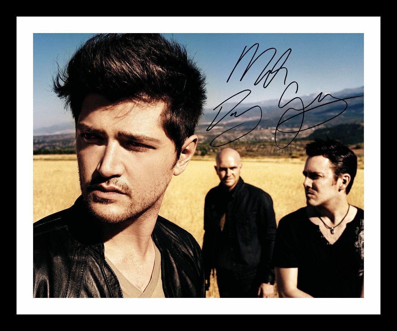 The Script Autograph Signed & Framed Photo Poster painting 4