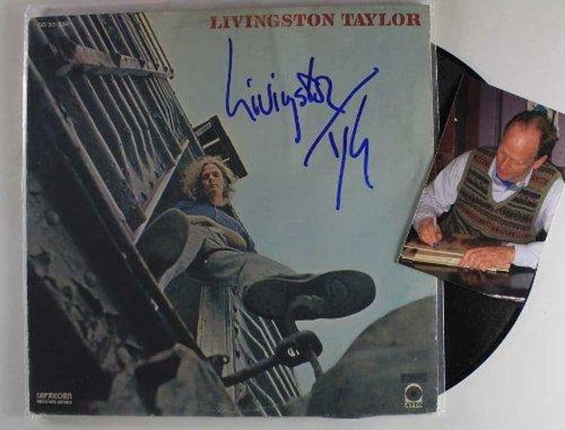 Livingston Taylor Signed Autographed Livingston Taylor