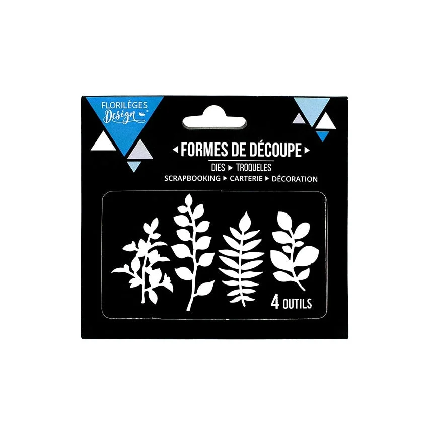 Piggy Craft metal cutting dies cut die mold Christmas series flower leaves Scrapbook paper craft knife mould blade punch stencil