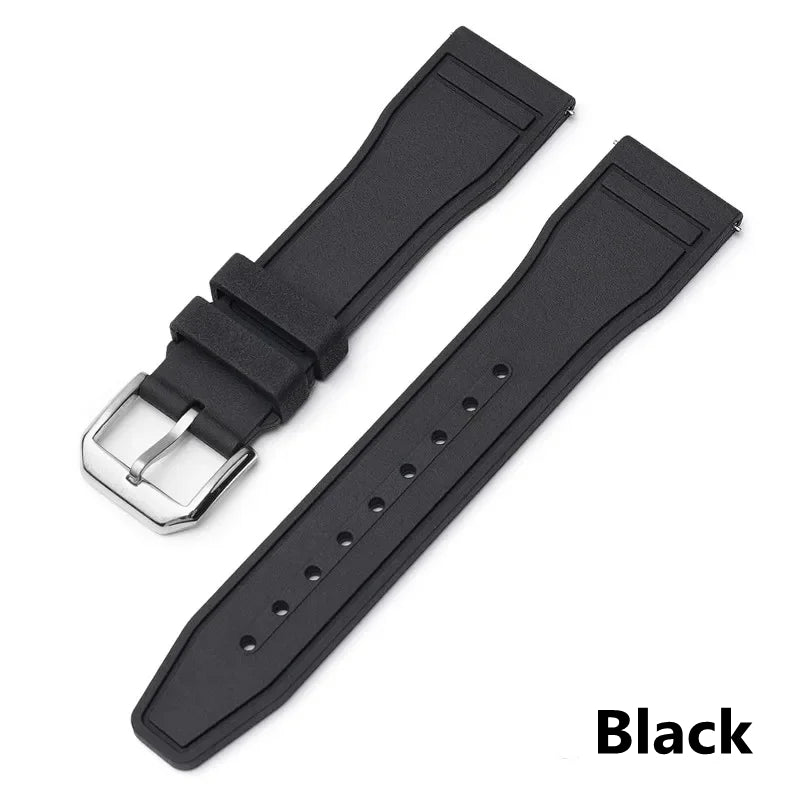 Premium-Grade FKM Rubber Watchband San Martin Watch San Martin Watch