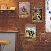 3PCS Cowgirl - Vintage Metal Signs Set - 20*30cm - Western
