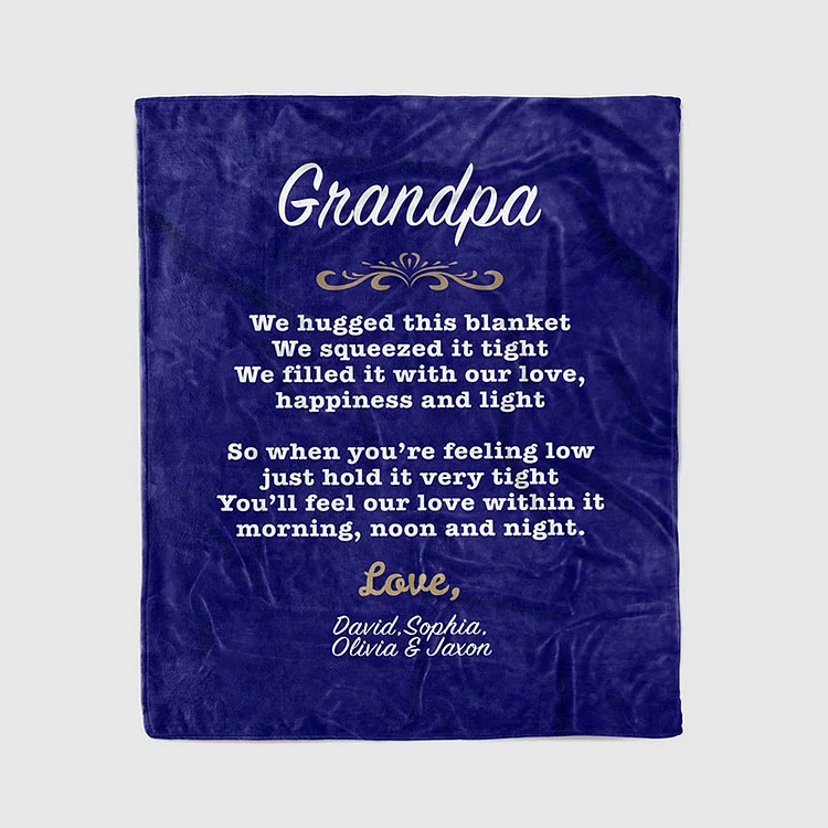 BlanketCute-Personalized Love Letter Blanket | 09