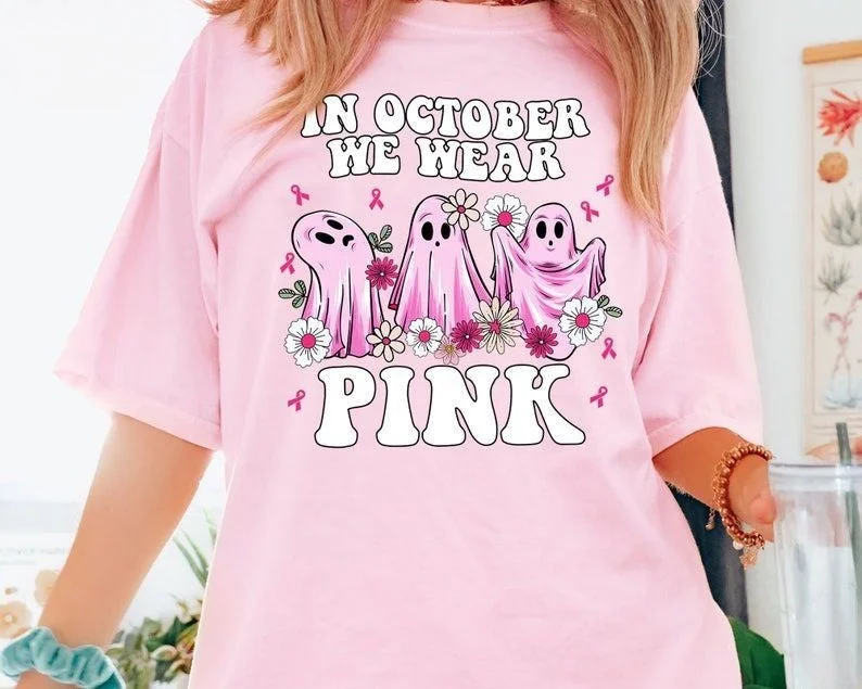 Cute Boo Breast Cancer T-shirt