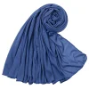 Plain Color Women Sweat Cloth Long Hijab Scarf Shawl