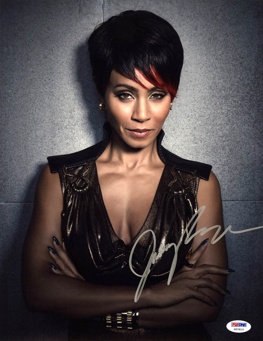 Jada Pinkett Smith SIGNED 11x14 Photo Poster painting Fish Mooney Gotham PSA/DNA AUTOGRAPHED