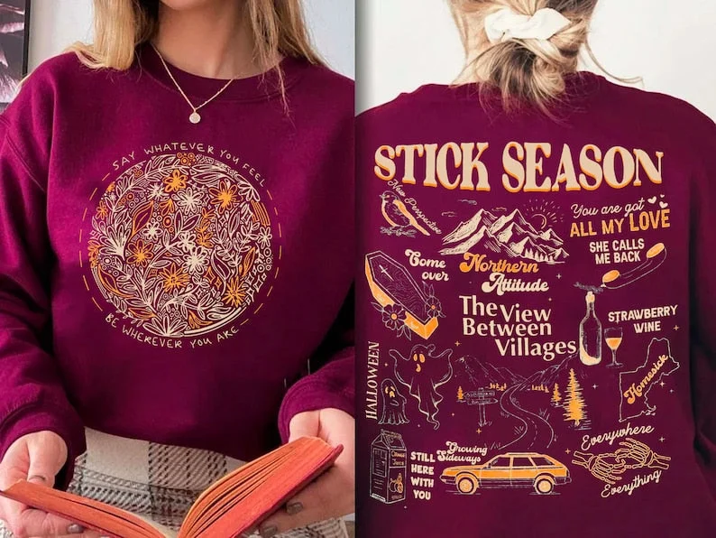 Vintage Stick Season 2023 Two-Sided Sweatshirt