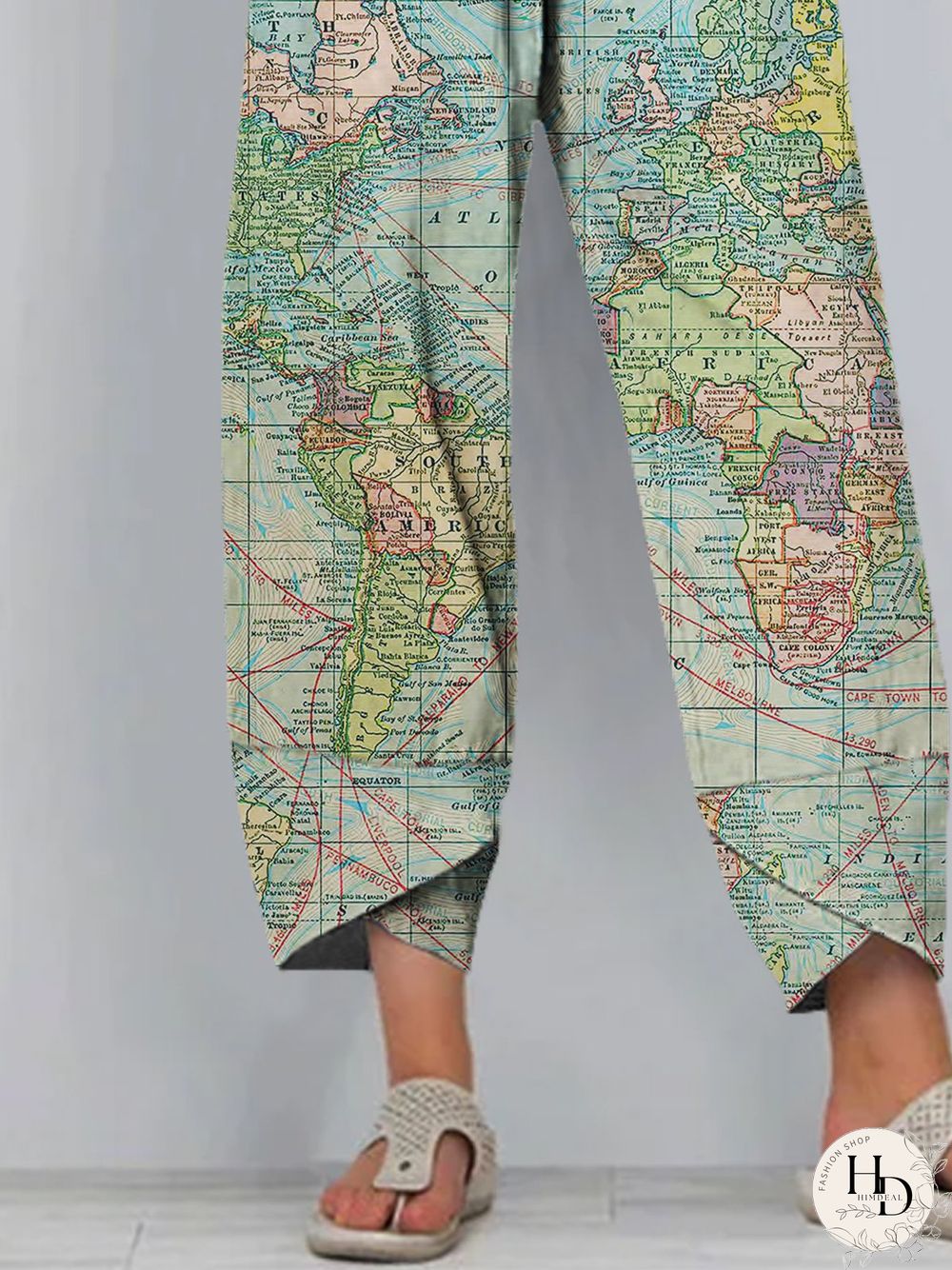 Shift Vintage Cotton-Blend Pants