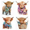 (Multi Style)[Multi-Style]Cute Yak-Full Embroidery 3 strands 11CT Stamped Cross Stitch-40*45CM