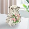 (US Local)Acrylic Wooden Flower Bag Shape Diamond Painting Piggy Bank Storage Box Kit