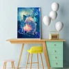 Diamond Painting -DIY Round Drill Kitten Flower