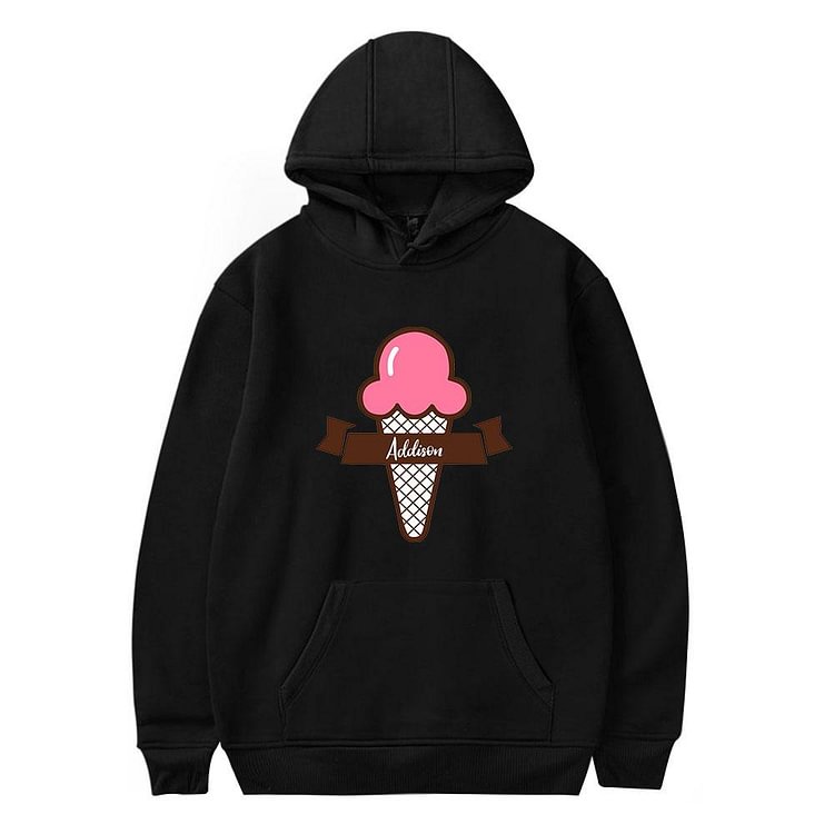 Addison Rae Print Hoodie Pullover Novely Sweatshirt-Mayoulove