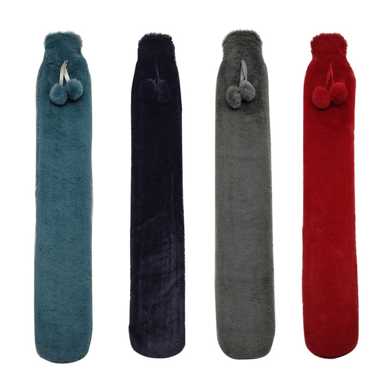 Hot Water Bag Spot BS Cartoon Warm Water Bag UK Christmas Plush Hand Warmer Long Water Filling Hot Water Bag