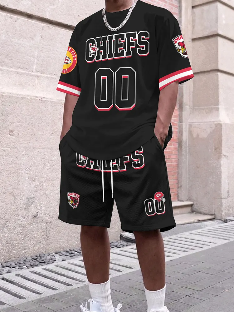 Kansas City Chiefs  Limited Edition Top And Shorts Two-Piece Suits