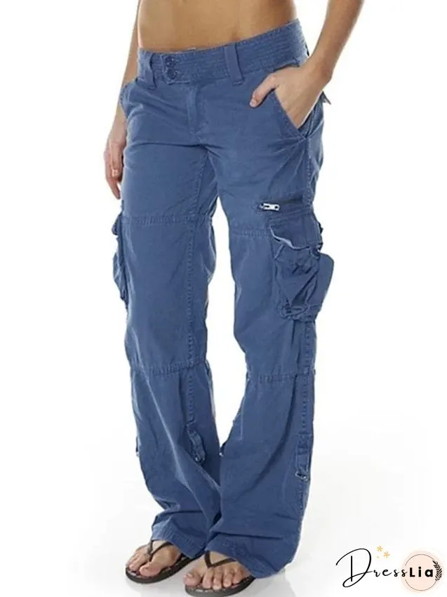 Contemporary Black Cargo Pants
