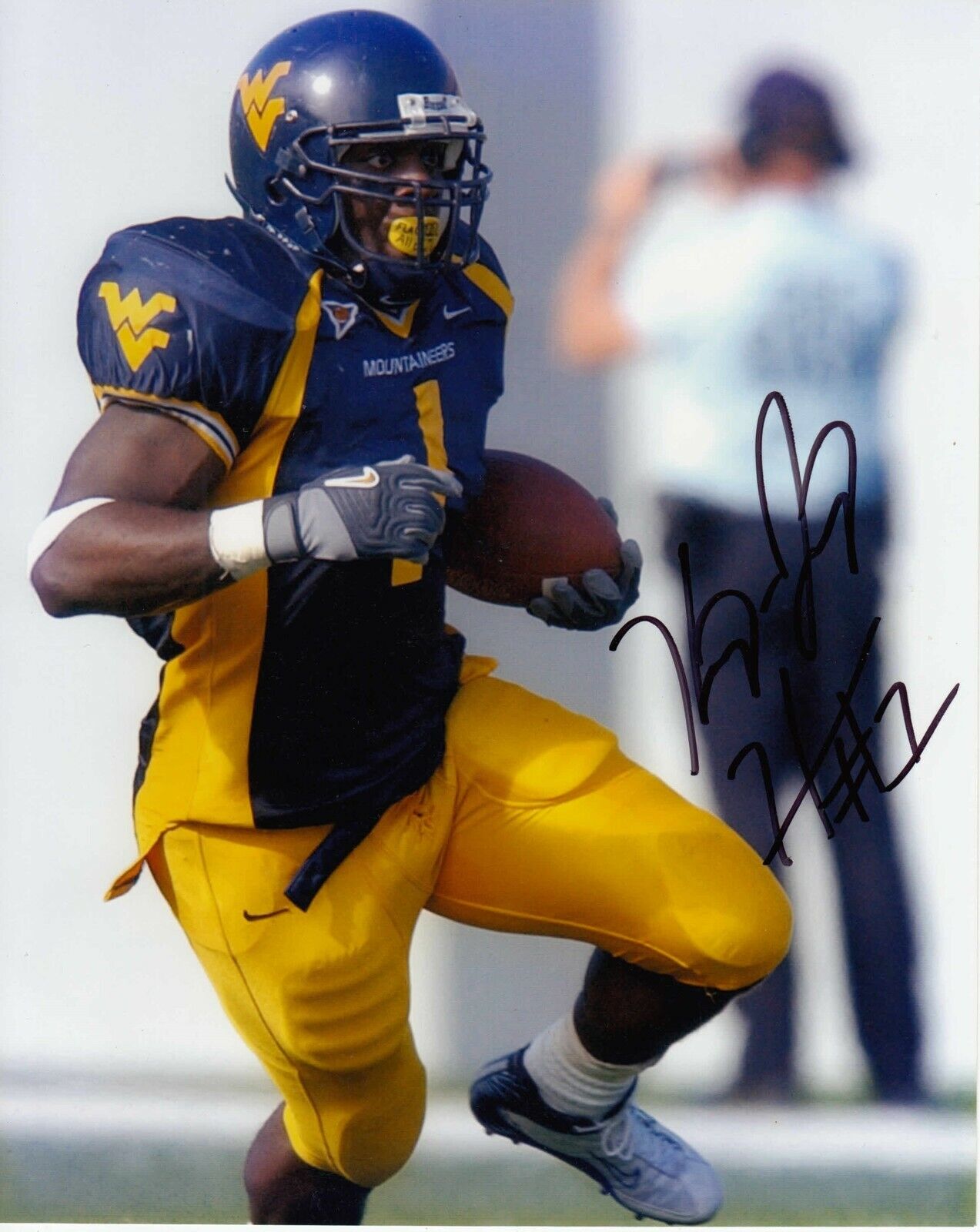 Kay Jay Harris #0 8x10 Signed Photo Poster painting w/ COA West Virginia