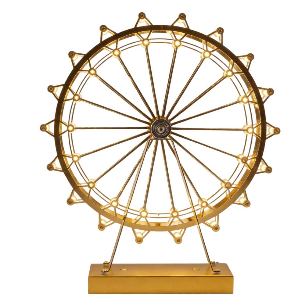 360&deg; Rotatable Retro Ferris Wheel Table Lamp
