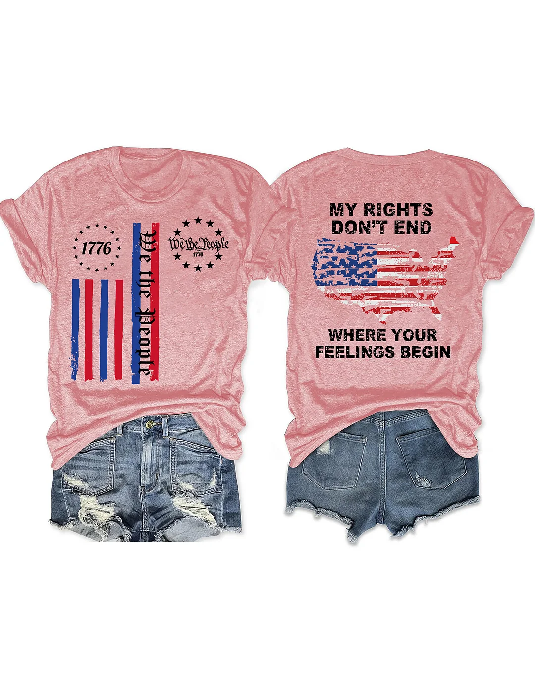 We The People 4th Of July 1776 T-Shirt