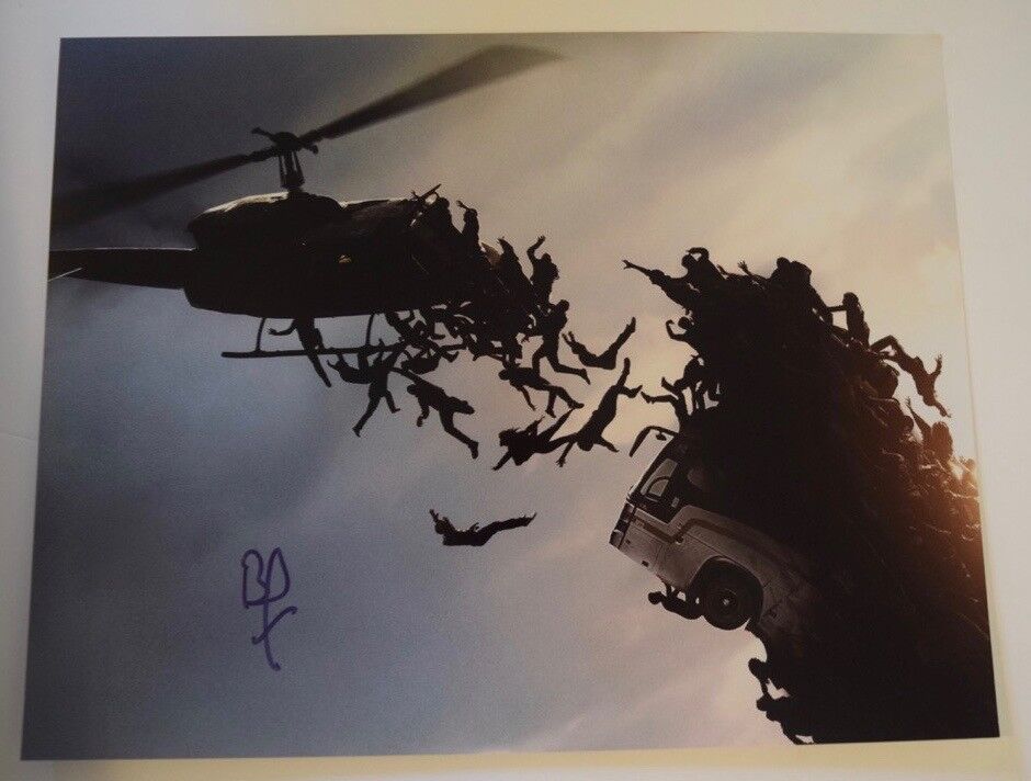 Brad Pitt Signed Autographed 11x14 Photo Poster painting World War Z Fight Club COA VD