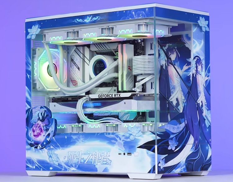 Honkai Impact 3rd Seele Computer Case Themed Chassis