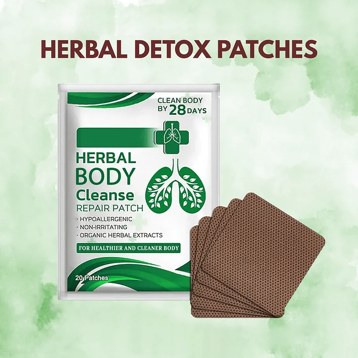 Herbal Detox Patches for Breathing Relief & Lung Protection