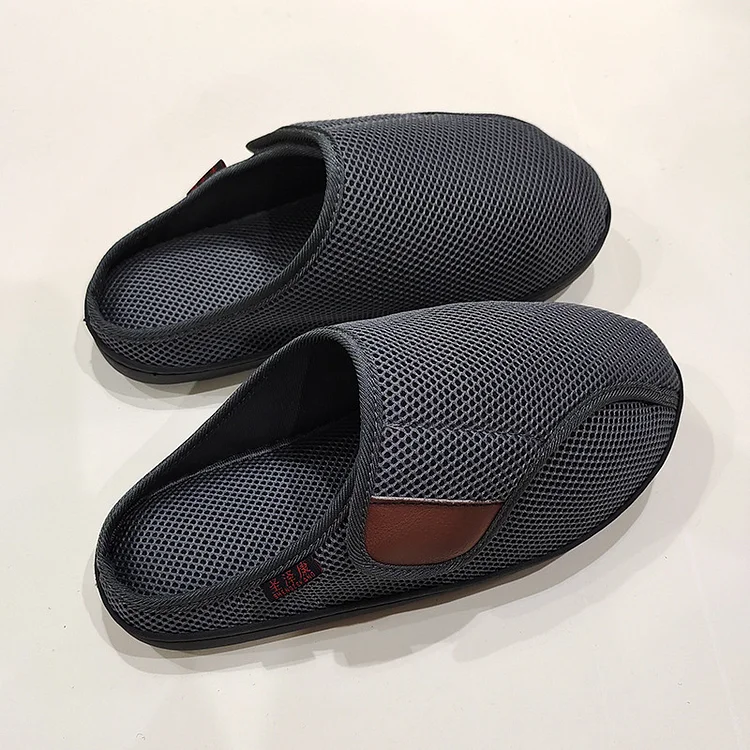 Adjustable Slippers for Post-Operative Patients with Wide Feet Radinnoo.com