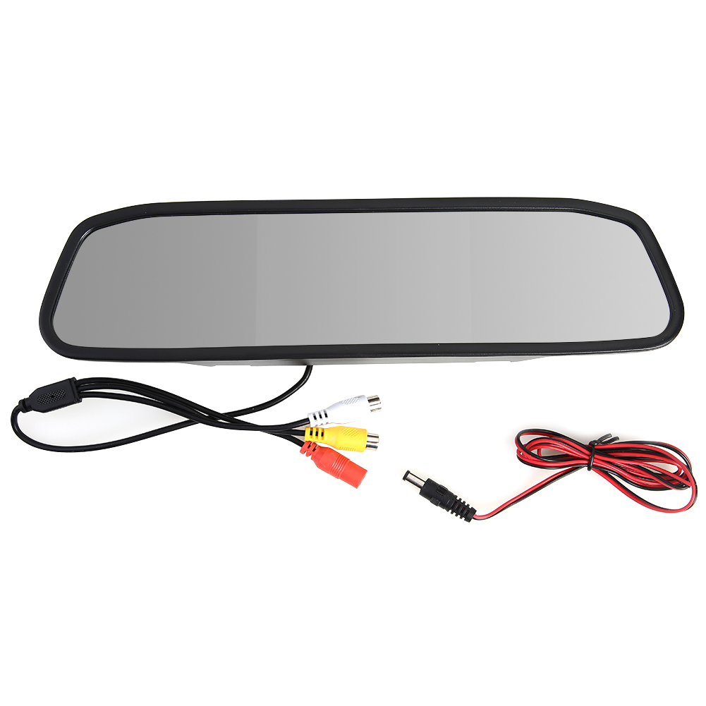 

4.3 inch TFT LCD Display Car Rearview Mirror Monitor for Parking Reversing, 501 Original