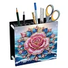 Acrylic Special Shape Diamond Painting Pencil Holder Desktop Ornaments Organizer