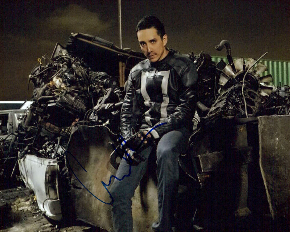 Gabriel Luna (Robbie Reyes Ghost Rider Agents of Shield) signed 8x10 Photo Poster painting