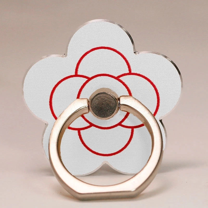 Alloy Flower Cartoon Style Phone Ring Grips Phone Accessories