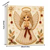 Framed Angle - Pearls Painting Kit DIY Diamond Painting Pearl Dot Crafts 20x20CM