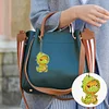 9PCS Diamond Painting Double Sided Forest Dinosaur Keyring for Adult Kid Handbag Decor