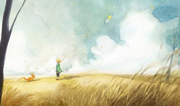 

Little Prince in Wheat Field – Paint By Numbers - 40*50CM, 501 Original