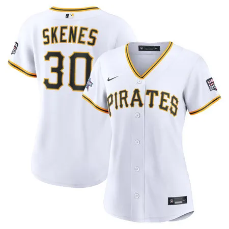 Women's Pittsburgh Pirates #30 Paul Skenes Nike White 2026 All-Star Game Replica Jersey