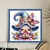 Butterfly Gnome - 11CT Stamped Cross Stitch - 45*45cm