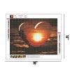 Sunset In Love  | Full Round Diamond Painting Kits
